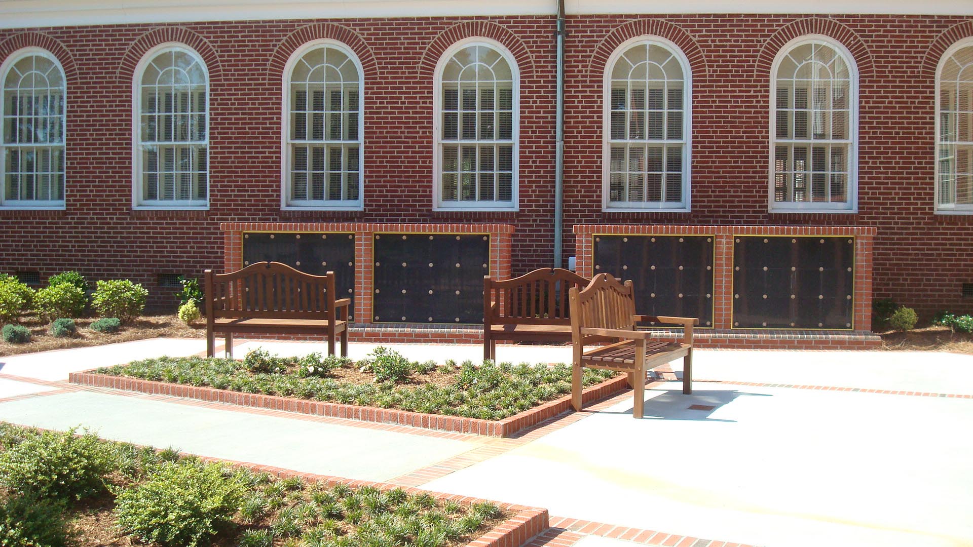 Columbarium in a church or cemetery